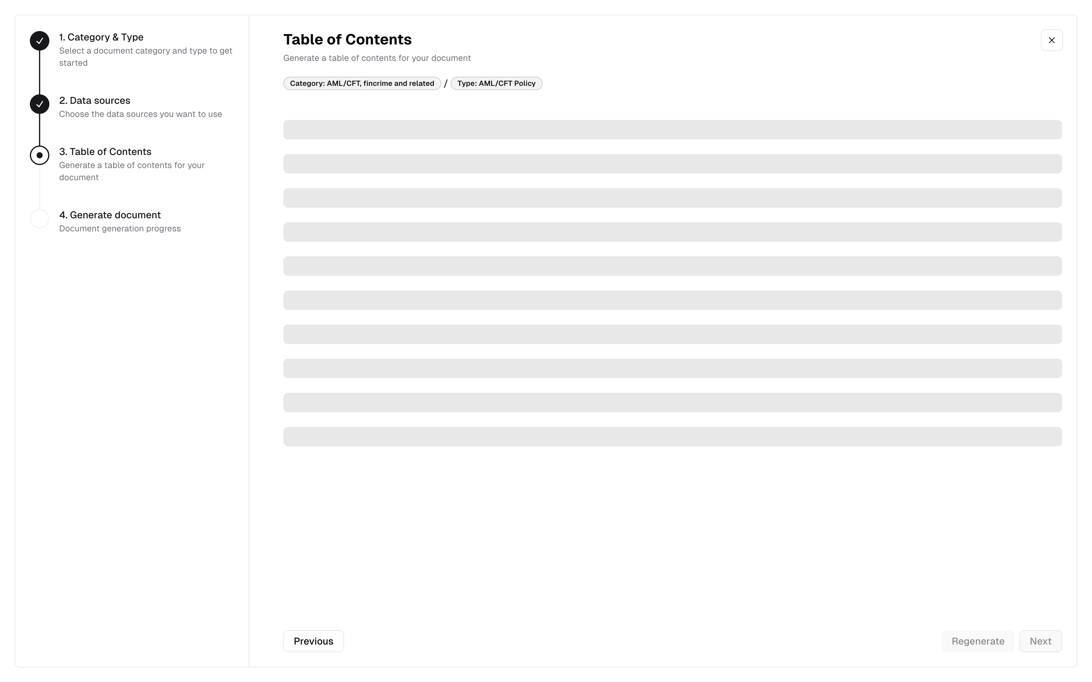 Documents Page